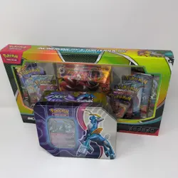 Pokemon TCG Lot Special Collection Box & Tin. 13 Packs, 4 Promos. Ships Today - Image 1