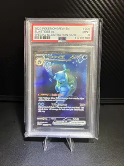 Pokemon TCG Blastoise EX Scarlet & Violet 151 PSA 10 Gem Mint - Image 1