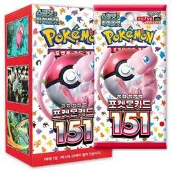 Pokemon 151 Booster Box Display Korean TCG Sealed OVP SV2A - Image 1