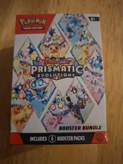Pokemon Scarlet And Violet Prismatic Evolutions Box New And Factory Sealed - Image 1