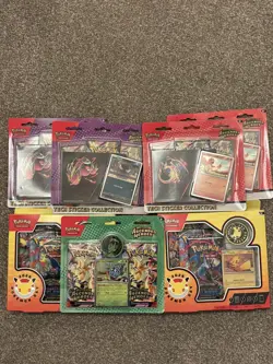 Pokemon TCG Ascended Heroes and Pokemon Day 2026 Tech Sticker Bundle x 7 Sealed - Image 1