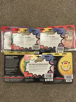 Pokemon TCG Ascended Heroes and Pokemon Day 2026 Tech Sticker Bundle x 7 Sealed - Image 2