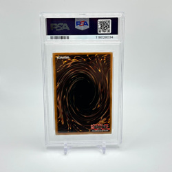 Yu-Gi-Oh! "Vampire Lord" 1st Edition DCR-000 Secret Rare PSA Mint 9 EN (POP 173) - Image 4