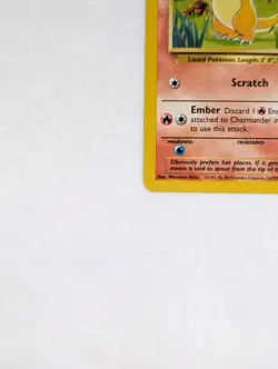 💎PACK FRESH Charmander #46/102 Base Set Pokemon Card 1999 WOTC TCG PSA MINT+👀 - Image 5