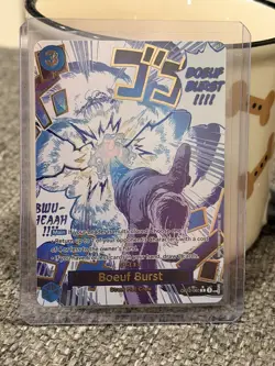 One Piece TCG Boeuf Burst Legacy of the Master Alternative Art Parallel OP12-060 - Image 1