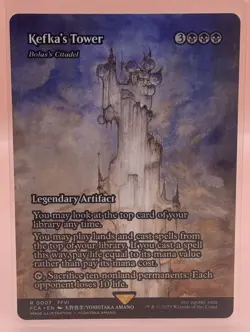 MTG FINAL FANTASY Through the Ages - Bolas's Citadel/Kefka's Tower #7 0007 NM - Image 1