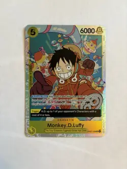 Monkey D Luffy OP07-109 SR - 500 Years in the Future One Piece TCG English (A2) - Image 1