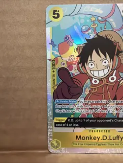 Monkey D Luffy OP07-109 SR - 500 Years in the Future One Piece TCG English (A2) - Image 5