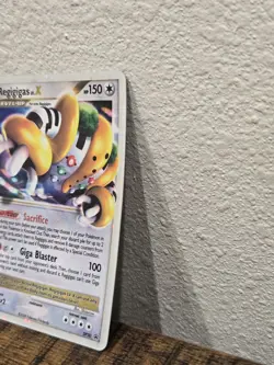 Pokemon Regigigas Lv. X Holo Trading Card HP 150 Giga Blaster Rare Promo - Image 2