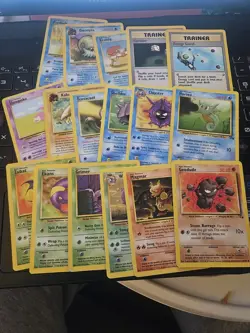 Pokemon Cards Fossil Set x17 Job Lot Bundle WOTC #4 - Image 1