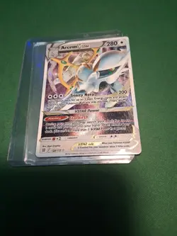 Pokemon TCG ⬜METAL CARD⬜ Arceus VSTAR 123/172 Ultra-Premium Collection - NM - Image 1