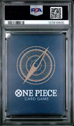 2025 ONE PIECE OP10-111 PREMIUM CARD COLLECTION VOL 1 MONKEY D LUFFY PSA 10 - Image 2