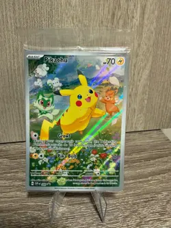 Sealed Pikachu 088 Sv: Scarlet & Violet Promo Cards Holo - Image 1