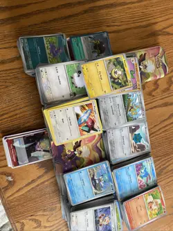 Approx 13lbs Pokemon Bulk Cards Lot Good Condition - mostly scarlet and violet - Image 2