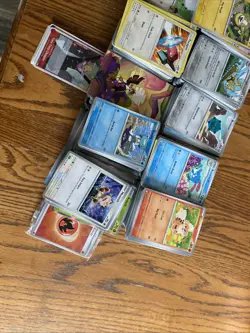 Approx 13lbs Pokemon Bulk Cards Lot Good Condition - mostly scarlet and violet - Image 3