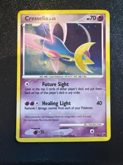 2008 Cresselia 2/100 Majestic Dawn Holo Pokemon Card LP Rare - Image 1