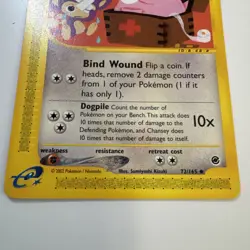 Pokemon Card - Chansey Expedition 72/165 Uncommon LP - Image 3