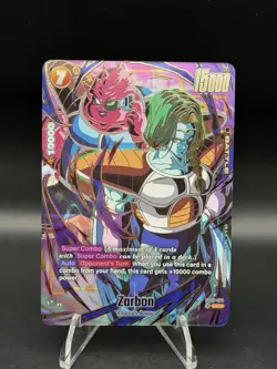 Zarbon FB05-074 1st Anniversary Promo Alt Art Dragon Ball Card Fusion World - Image 1