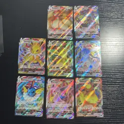 Eeveelution Vmax 8 card set MISSING Sylveon Pokemon Evolving Skies NM Umbreon - Image 1