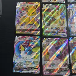Eeveelution Vmax 8 card set MISSING Sylveon Pokemon Evolving Skies NM Umbreon - Image 3