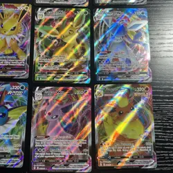 Eeveelution Vmax 8 card set MISSING Sylveon Pokemon Evolving Skies NM Umbreon - Image 4
