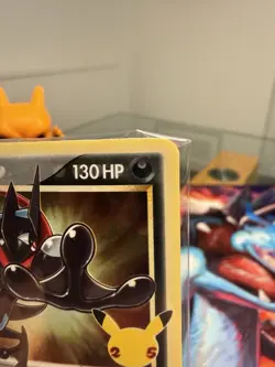 Pokemon Sealed Greninja Gold Star Promo Crimped Error Card Celebrations SWSH144 - Image 4