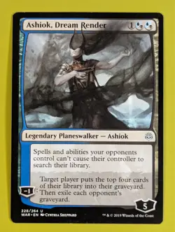 Ashiok, Dream Render x1 War of the Spark 1x Magic the Gathering MTG - Image 1
