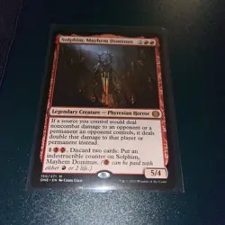 Solphim, Mayhem Dominus Phyrexia: All Will Be One Regular Magic the Gathering NM - Image 1