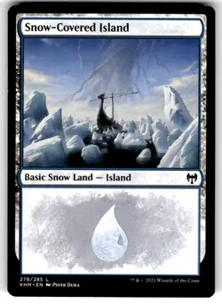 Snow-Covered Island (278) Kaldheim Regular MTG - Image 1