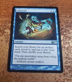 Fabricate - M10 Magic 2010 MTG Magic The Gathering - Lightly Played Tutor - Image 1