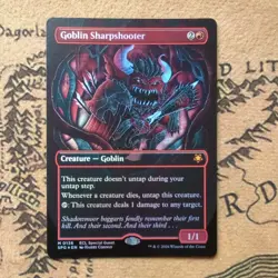Goblin Sharpshooter (Special Gust, Borderless, Foil) Lorwyn Eclipsed | MTG - Image 1
