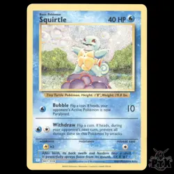 Squirtle Holo #001/034 Trading Card Game Classic NM/Near Mint Pokemon 2023 - Image 1