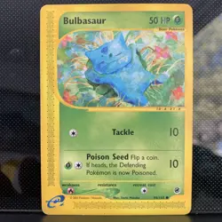 Pokemon TCG Bulbasaur Expedition 94/165 Sachi Matoba HP Damaged - Image 1