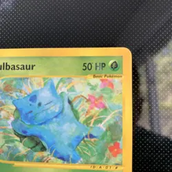 Pokemon TCG Bulbasaur Expedition 94/165 Sachi Matoba HP Damaged - Image 3