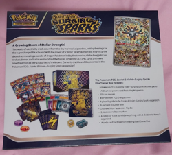 Pokemon TCG Scarlet & Violet Surging Sparks FACTORY SEALED Elite Trainer Box ETB - Image 2