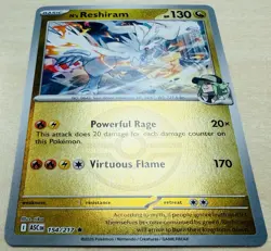 Pokemon TCG Ascended Heroes N's Reshiram 154/217 - (Reverse Holo Poke Ball) NM - Image 2