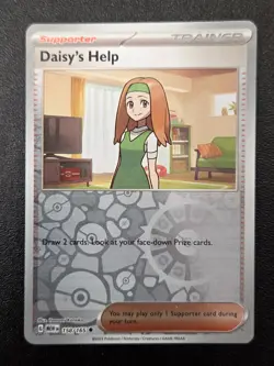 Pokemon TCG - Daisy's Help - Uncommon SV: Scarlet & Violet 151 158/165 NM - Image 1