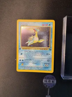 2000 Pokemon Fossil Lapras 1st Edition Holo Rare 10/62 💎NM +💎 - Image 1