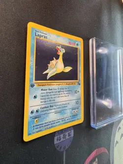 2000 Pokemon Fossil Lapras 1st Edition Holo Rare 10/62 💎NM +💎 - Image 2