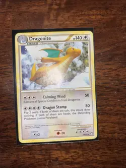 Pokemon TCG Dragonite 18/102 Triumphant Non-Holo Rare 2010 LOOK!! - Image 1