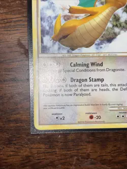 Pokemon TCG Dragonite 18/102 Triumphant Non-Holo Rare 2010 LOOK!! - Image 2