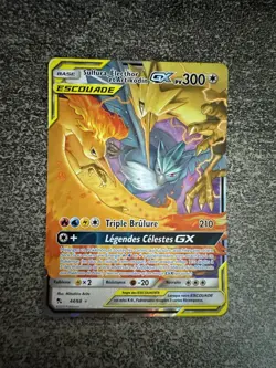 SULFURA, ELECTHOR ET ARTIKODIN GX - POKEMON 44/68 SL11.5 DESTINEES OCCULTES NEUF - Image 1