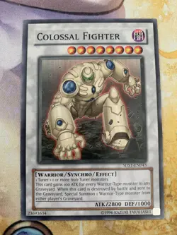 Colossal Fighter 5DS1-EN043 Unlimited NM Common Edison Yugioh - Image 1