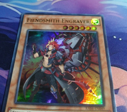 Yugioh! TCG - Fiendsmith Engraver Ultra Rare RA04-EN049 Light Play - Image 2
