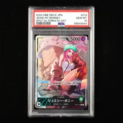 PSA 10 GEM MT 2024 One Piece JPN Jewelry Bonney OP07-019 L Alternate Art - Image 1