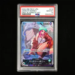 PSA 10 GEM MT 2024 One Piece JPN Jewelry Bonney OP07-019 L Alternate Art - Image 2