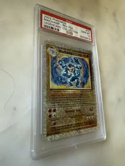 Pokemon PSA 10 PSA Machamp 15/110 Legendary Collection Reverse Holo 2002 S#0701 - Image 3