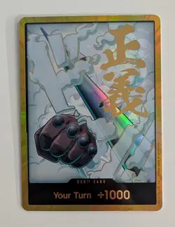 3x One Piece Card Game Gold DON!! - PRB02 Smoker, OP13 Roger & OP14 Egghead - EN - Image 2