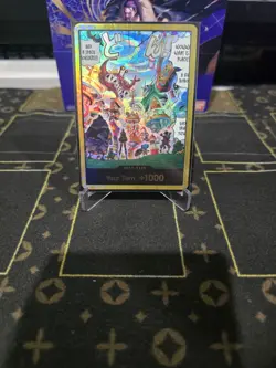 One Piece Card Game Gold Frame DON!! EB04 (OP14) Egghead - Image 1
