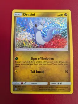Pokemon TCG Dratini McDonald's Promos 2018 9/12 Holo Promo Great Condition - Image 1